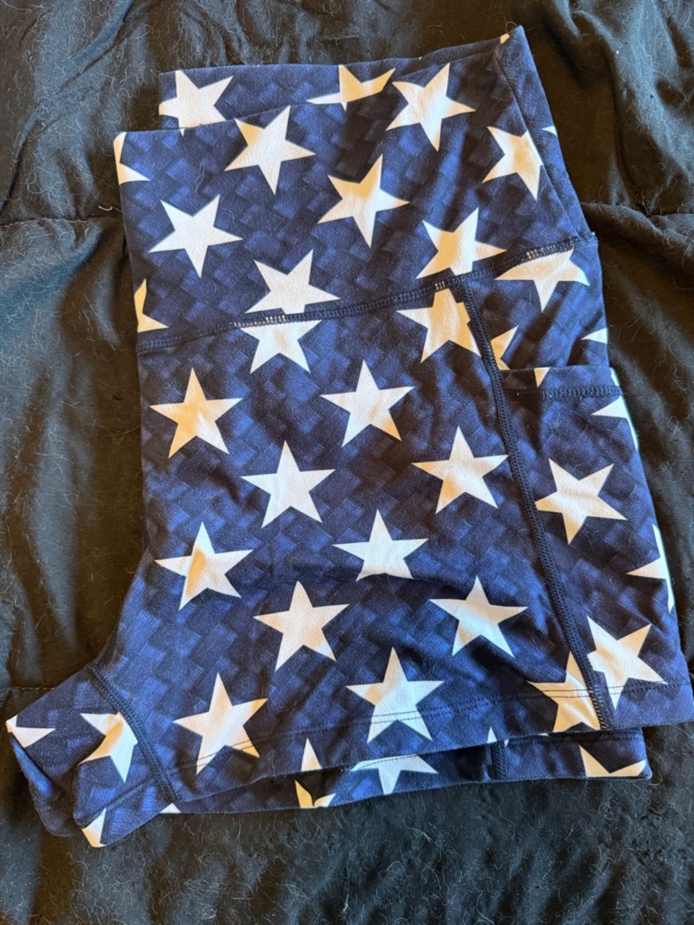 Constantly Varied Gear Navy Blue and White Star-struck 2.5in  Athletic Shorts
